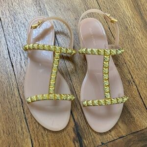 Unworn Stuart Weitzman JELROSE Flat Sandal Size 10